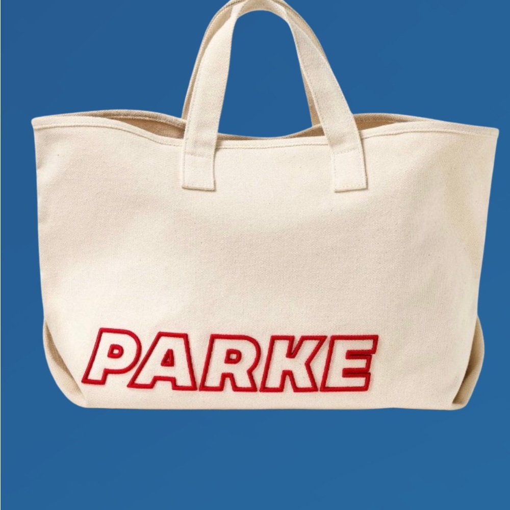 TARGET X PARKE SOLD OUT Parke x Target Cream Canvas Tote